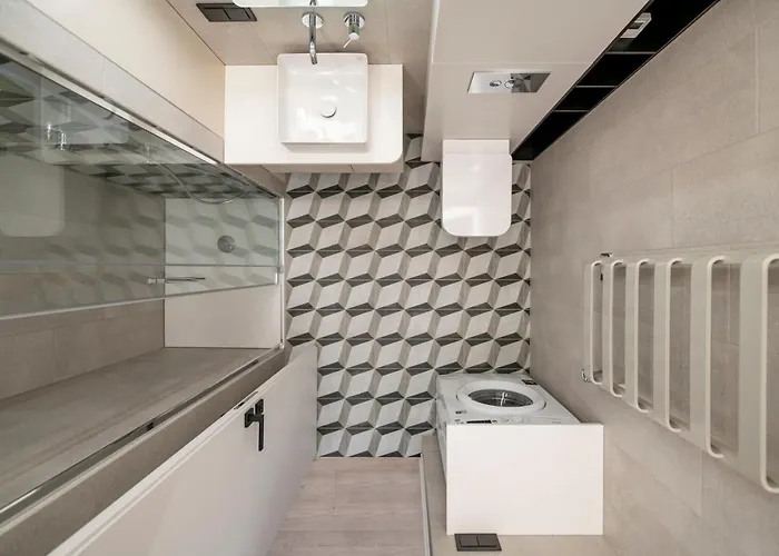 Happy G, Self Check-in, Terrace, Underground Parking Apartament *