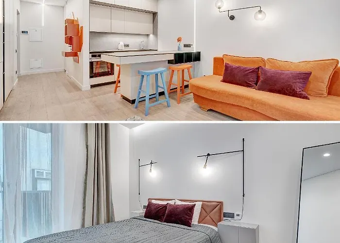 Happy G, Self Check-in, Terrace, Underground Parking Apartament Wilno