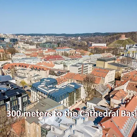 Happy G, Self Check-in, Terrace, Underground Parking * Vilnius