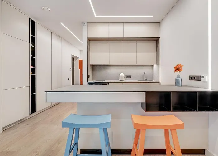 Happy G, Self Check-in, Terrace, Underground Parking Вільнюс