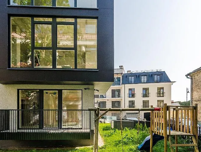 Happy G, Self Check-in, Terrace, Underground Parking * Vilnius